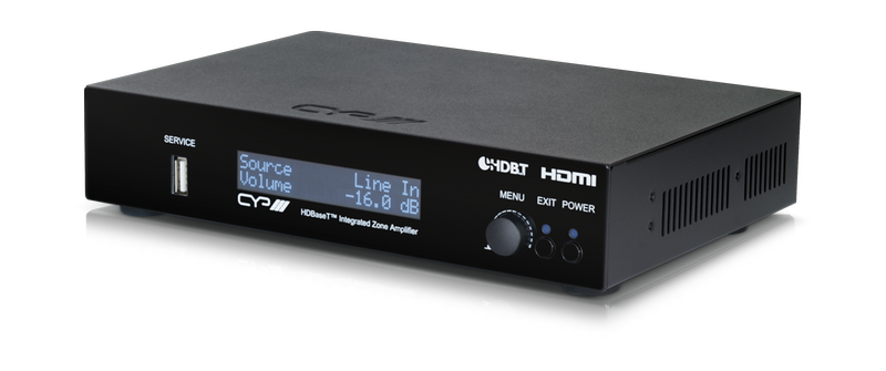 CYP Europe Audioverstärker 2 x 30W/ Schalter HDMI 2K,4K, HDBaseT 2x2 AU-A300-HBT